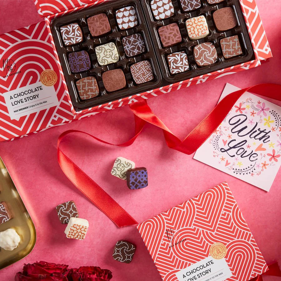 A chocolate love story 18pc pralines - Image 2